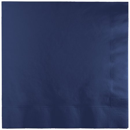 TOUCH OF COLOR Navy Blue Dinner Napkins 3 ply, 8.5"x8", 250PK 591137B